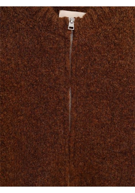 cardigan zip hasta luego donna marrone PALOMA WOOL | VJ9004323